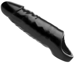 Master Series Penis Extenders & Sleeves>XL Black Mamba Penis Sheath