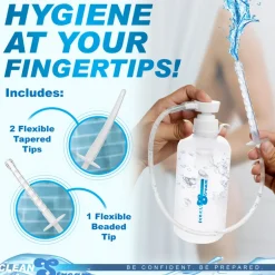 Clean Stream Anal Douches & Enemas>XL Enema Bottle with 3 Attachments