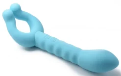 Frisky Insertable & Realistic Dildo Vibrators | G-Spot Vibrators>Yass! Vibe Dual-Ended Silicone Vibrator