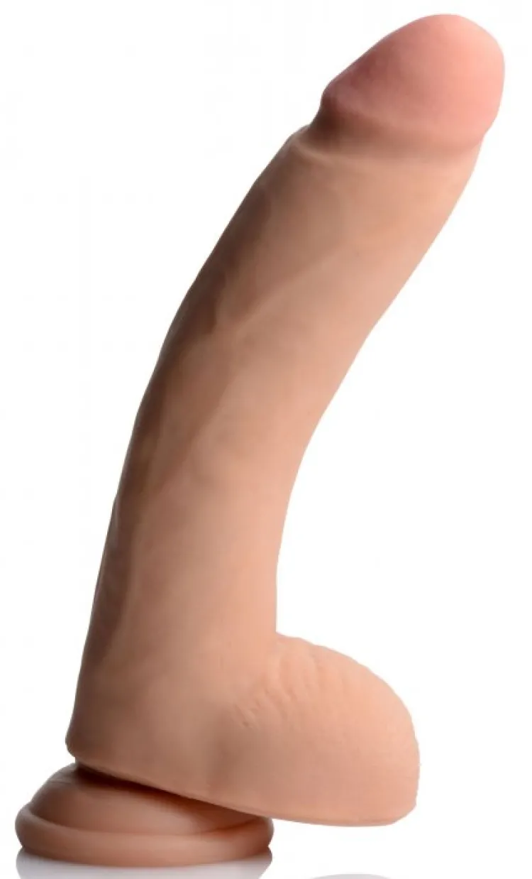 True Touch Ultra Realistic Sex Toys | Harness Compatible Dildos>Zach SkinTech Realistic 10 Inch Dildo