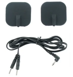 Zeus Electrosex Electro Sex>Zeus Black Adhesive Pads
