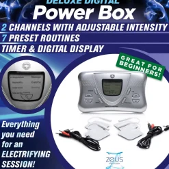 Zeus Electrosex Electro Sex>Zeus Digital Deluxe Electrosex Unit