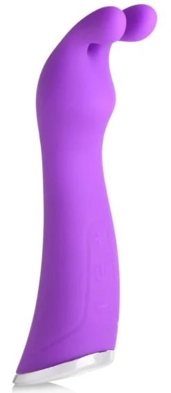 Curve Toys Insertable & Realistic Dildo Vibrators | G-Spot Vibrators>Zippy Silicone Rabbit Vibrator